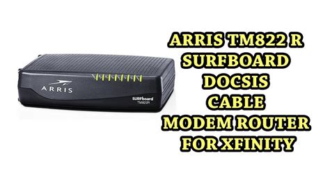 cable modem arris tm822a dropping bandwidth test|arris modem tm822 specs.